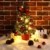 Casaria Weihnachtsbaum 36 cm künstlicher Tannenbaum Mini LED Lichterkette Christbaum Baum Tanne Weihnachten Ständer - 3