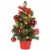 Casaria Weihnachtsbaum 36 cm künstlicher Tannenbaum Mini LED Lichterkette Christbaum Baum Tanne Weihnachten Ständer - 1