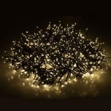 Cluster Lichterkette 1152 LEDs 8,4m 840cm Warmweiß mit 8 Lichteffekten Innen und Außen Beleuchtung Deko Weihnachten - 1