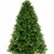 Collen Tannenbaum Künstlich Weihnachtsbaum grün Christbaum Tanne Weihnachtsdeko, mit Metall Christbaum Ständer und 150 LEDs Lichterketten für 8 Beleuchtungsmodi (1.5m) - 1