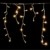 Deuba LED Lichterkette Regen 10m warmweiß 200 LED Innen Außen Lichterregen Regenlichterkette Weihnachtsdeko Weihnachten - 2