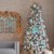EYNOCA Weihnachtskugeln, 30 Stücke Christbaumkugeln Kunststoff mit Hirsch Thema Blau Türkis, Weihnachtsbaumkugeln für Christbaumschmuck und Weihnachtsschmuck Größen - 3