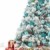 HAIGOU 113 Weihnachtskugeln Christbaumschmuck Aufhänger Christbaumkugeln für den Weihnachtsbaum Weihnachtsbaumschmuck Weihnachtsbaumkugeln (Blau) - 3