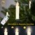 Hengda 40er LED Weihnachtskerzen Kabellos Warmweiß, mit Fernbedienung Timer und Batterien, Christbaumkerzen Kabellos, LED Kerzen Dimmbar, IP44, für Weihnachtsbaum, Weihnachtsdeko - 3