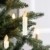 Hengda 40er LED Weihnachtskerzen Kabellos Warmweiß, mit Fernbedienung Timer und Batterien, Christbaumkerzen Kabellos, LED Kerzen Dimmbar, IP44, für Weihnachtsbaum, Weihnachtsdeko - 4