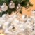 Joyjoz 24 Stücke Weihnachtskugeln, Funkelnde Kunststoff Weihnachtsbaumkugeln, Christbaumkugeln Plastik Bruchsicher Weihnachtsbaum Deko & Christbaumschmuck - 3