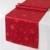 Kamaca Lotus Effekt Tischdecke Magic Stars mit Sternen Motiv - mit FLECKSCHUTZ - Flüssigkeiten perlen einfach ab Winter Weihnachten (Tischläufer 40x140 cm, Rot) - 1