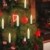 KESSER® Weihnachtsbaumkerzen 30 LED Inkl. Batterien Kabellos - Warmweiß - mit Fernbedienung Funk - Timerfunktion - Flackern - Dimmbar Weihnachtskerzen Christbaumkerzen Befestigungsklammern Kerzen - 3