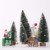 Künstlicher Weihnachtsbaum 4 Größen Künstlicher Weihnachtsbaum Miniatur Klein Tisch Christmasbaum Mini Tannenbaum Weihnachts Baum Dekoration Geschenk Tischdeko, DIY Schaufenster (Grün Weihnachtsbäume) - 3