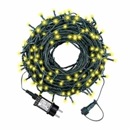 Led Lichterkette 35m 300led Warmweiße Weihnachtslichter für Drinnen und Draußen Verwenden IP44 Wasserdichte Lichterkette Außen mit 8 Beleuchtungsmodi für Garten und Weihnachtsdekoration - 1