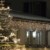 Lichterkette Außen 320 LED 11m/36ft Eisregen Lichterkette Aussen Weihnachten mit timer Outdoor Eiszapfen Strom Weihnachten Deko/Hochzeiten/Party Warm Weiß - Grünes Kabel - 4
