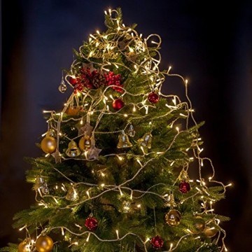 Lichterkette WISD 200 LED 23M Warmweiss Innen und Außen ...