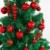 LYLYFAN Weihnachtskugeln 60 Stück Weihnachtsbaumschmuck Baumkugeln Set Rot Christbaumkugeln - 4