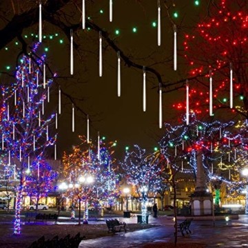 Meteorschauer Regen Lichter, BrizLabs 240 LED Außen Eiszapfen 