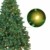 OUSFOT Weihnachtsbaum Künstlich 182cm 800 Äste mit 400er LED Lichterkette 8 Beleuchtungsmodi Schnellaufbau Material PVC inkl. Metallständer Warmweiß - 4