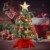 PRETYZOOM Weihnachts-Minisimulations-Weihnachtsbaum mit Hängendem Lichterkettenlicht für Partyschmuck - 2