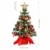PRETYZOOM Weihnachts-Minisimulations-Weihnachtsbaum mit Hängendem Lichterkettenlicht für Partyschmuck - 3
