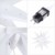 SALCAR PREMIUM Leuchtstern 3D - LED Weihnachtsstern - Sternenlicht für innen und außen - warm-weiße LED Beleuchtung - hängend - 60cm, weiß Stern + Warmweiß Licht - 2