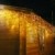SEGVA 10m LED Lichtervorhang Eisregen, 384er LED Lichterkette Dekorative, Garten LED Lichterkette Vorhang mit 48 linie - Warmweiß - 3
