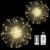 StillCool Feuerwerk Licht, 2 Stück 150 LED Hängend Lichterkette 8 Modi Wasserdicht Starburst Lichter mit Fernbedienung für Weihnachten Hochzeit Party Garten (Haken) - 1