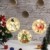 TIANHOO Weihnachtsdekoration LED String Licht Horror Lustige Fenster hängen Dekoration Bunte Laterne Kürbis Ghost Lights (Christmas Tree) - 4