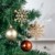 Valery Madelyn 52 TLG.Weihnachtskugeln Set Weihnachtsbaum Schmuck Dekoration, Kunststoff Christbaumschmuck für Weihnachtsdeko Anhänger Party Hausdeko Wald Thema Bronze Gold - 4
