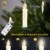 VINGO 40 Stück Weihnachten LED Kerzen mit Fernbedienung Kabellos Warmweiß Kerzen Timerfunktion mit Batterien Kerzenlichter Baumkerzen - 2