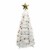 Vohoney Künstliche Weihnachtsbäume 58CM Mini Künstlicher Weihnachtsbaum Christbaum Baum Christmas Tree für Weihnachtsdekoration Zuhause und im Büro (Weiss Künstliche Weihnachtsbäume, 58CM) - 1