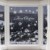 Yuson Girl 8 Blatt Schneeflocken mit Merry Christmas Fensterbild Abnehmbare Weihnachten Aufkleber Fenster Weihnachten Deko Wandtattoo Weihnachten Statisch Haftende PVC Aufkleber - 1