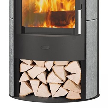 FIREPLACE Kaminofen Zaria, Naturstein, 6 kW, mit Holzfach - 2