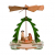 Drechslerei Kuhnert - Hobaku Bastelset Pyramide/Teelichthalter - Weihnachtspyramide mit Krippefiguren - aus Holz zum Zusammenbauen - Made in Germany - 1
