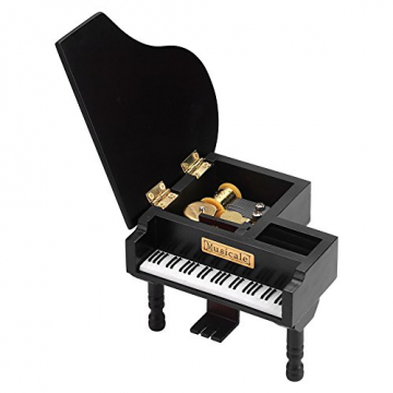Hölzerne Klavier Spieluhr Melodie Music Box,