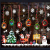 MEISHANG Fensterfolie Weihnachten,Fensteraufkleber Weihnachten,Weihnachten Fensterdeko Selbstklebend,Fensteraufkleber PVC,Fensterbilder Weihnachten,Weihnachten Deko Fenster - 3