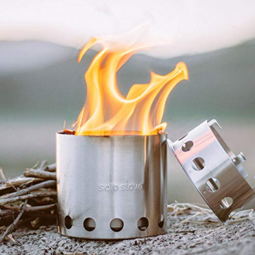 Solo Stove Camping Holzofen für Backpacker - Ultraleichtes, kompaktes Design, perfekt für Überlebenstraining, Camping, Jagd & Vorbereitung auf Notfälle - 8