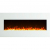 GLOW FIRE Venus Elektrokamin mit Heizung, Wandkamin mit LED | Künstliches Feuer mit zuschaltbarem Heizlüfter: 750/1500 W | Fernbedienung, 126 cm, Weiß - 2