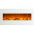 GLOW FIRE Venus Elektrokamin mit Heizung, Wandkamin mit LED | Künstliches Feuer mit zuschaltbarem Heizlüfter: 750/1500 W | Fernbedienung, 126 cm, Weiß - 1