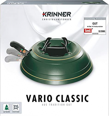 Krinner Christbaumständer Vario Classic – Baumhöhe bis 2,60 m, Stammdurchmesser 12 cm, Rundum-Einseil-Technik – 94001 - 2