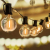 WOWDSGN 30+3 Stk. G40 Glühbirnen Lichterkette Außen, LED Glühlampen Lichterkette für Innen und Außen, Strombetrieben, Wasserdicht, keine Kitze, ideal für Weihnachtsdeko, Hochzeit, Party usw. - 1