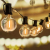 WOWDSGN 30+6 Stk. G40 Glühbirnen Lichterkette Außen, LED Glühlampen Lichterkette für Innen und Außen, Strombetrieben, Wasserdicht, keine Kitze, ideal für Weihnachtsdeko, Hochzeit, Party usw. - 1