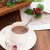 AXspeed Weihnachtslöffel, 6-teiliges Edelstahl-Löffel, Koch-Set mit Weihnachtsanhänger, Kaffee-Rührlöffel, Teelöffel, Dessertlöffel, mit Geschenkbox (Silber) - 4