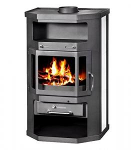 EEK A Kaminofen Favorit KX, dauerbrandfähig – 10kW, Prismaglas - 1