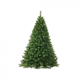 Jellywood künstlicher Weihnachtsbaum grüne Tanne, Tannenbaum Christbaum mit Metallständer:M 150cm Expressversand vor Weihnachten - 1