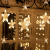 Led Lichterketten, 80 Sterne 144 Leds 2mx1.5m Anschließbar Sternenvorhang mit 8 Modi Fernbedienung fensterlichterketten weihnachten Weihnachtsbeleuchtung für Fenster Dekorat - 2