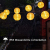 Lezonic Solar Lichterkette Lampion Außen, 8 Meter 30 LED Laternen 8 Modi Wasserdicht Solar Beleuchtung für Garten, Balkon, Hof, Hochzeit,Weihnachten,Party Deko (Warmweiß) - 4