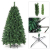SALCAR Weihnachtsbaum künstlich 180cm mit 580 Spitzen, Tannenbaum künstlich Schnellaufbau inkl. Christbaum-Ständer, Weihnachtsdeko - grün 1,8m - 4