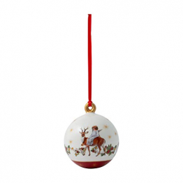 Villeroy & Boch Annual Christmas Edition Kugel 2020, 6,5 x 6,5 x 8 cm - 1