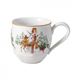 Villeroy & Boch Toys Fantasy Jumbobecher, Christkind, Premium Porcelain, weiß, 0,53 l, 14-8332-4847, bunt - 1