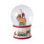 Villeroy und Boch - Christmas Toy's "Santa und Hirsch" Schneekugel, große Schüttelkugel mit Santa Claus aus Hartporzellan, weihnachtliche Motive, Glaskugel, bunt - 1