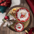 Villeroy und Boch - Toy's Fantasy Schale rund, Santa mit Waldtieren, große Snackschale aus Premium Porzellan, 25 x 25 x 5 cm, bunt/rot/weiß - 2