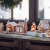 Villeroy und Boch - Winter Bakery Decoration Lebkuchenhaus, dekorativer Teelichthalter aus Hartporzellan, braun/weiß - 4
